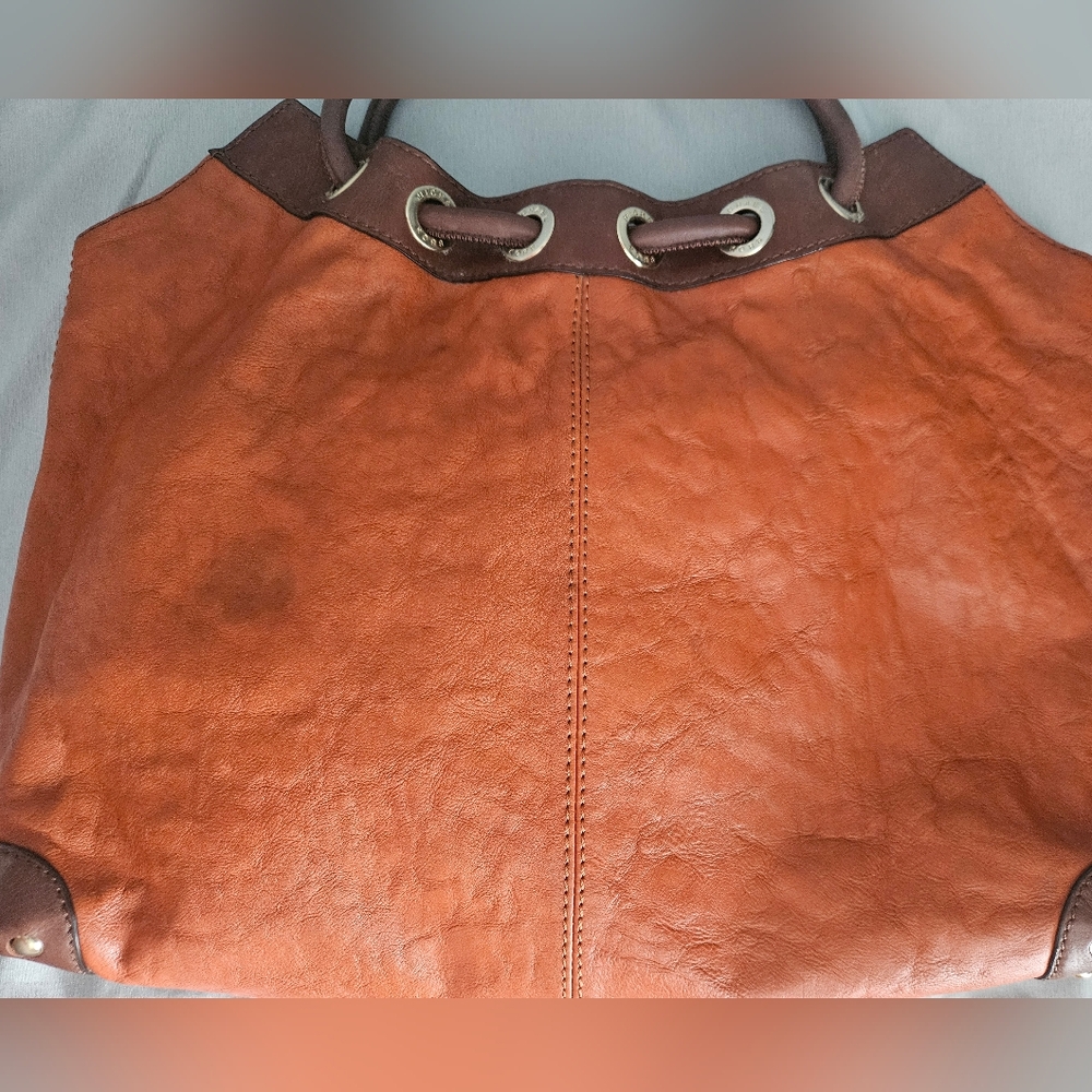Michael Kors Large Ring Tote - Burnt Orange - Picture 4 of 9